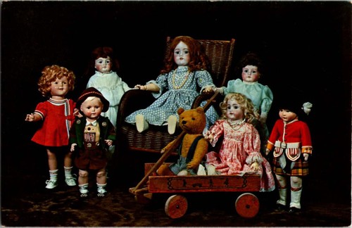 Gothenburg postcard dolls - ne,